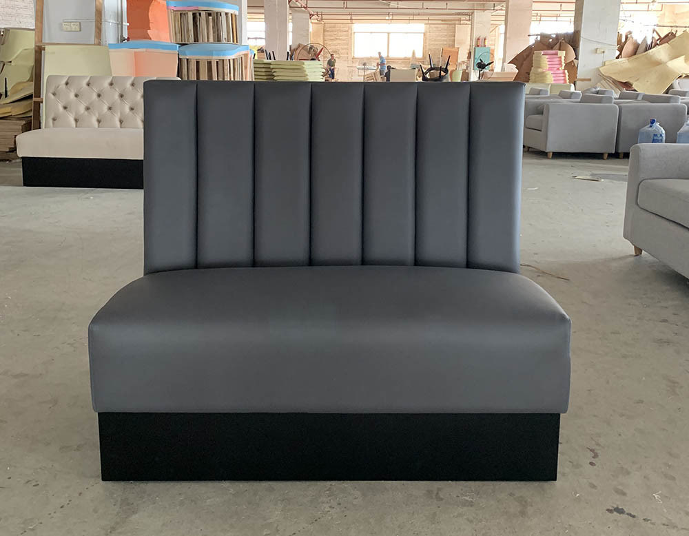 Foshan restaurant furniture factory upholstered restaurant booths