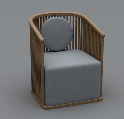 Strong Pressure Capacity Teak Solid Wood Armchair With ISO14001 Approval