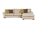 180*105*62 Cm Hotel Lounge Sofa L Shaped For Living Room