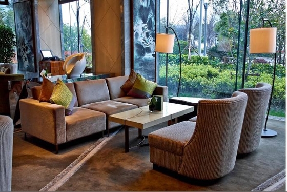 Top Grade Hotel Lobby Seating Sofa Sets Suitable ODM OEM Accepted